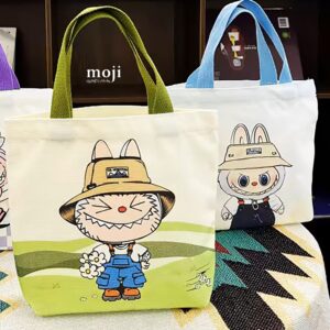 Túi đựng cơm MJ unoff Labubu đội mũ